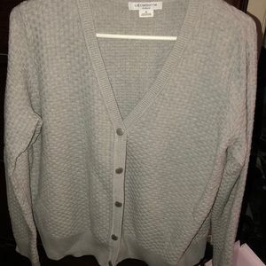 Liz Claiborne Gray Sweater